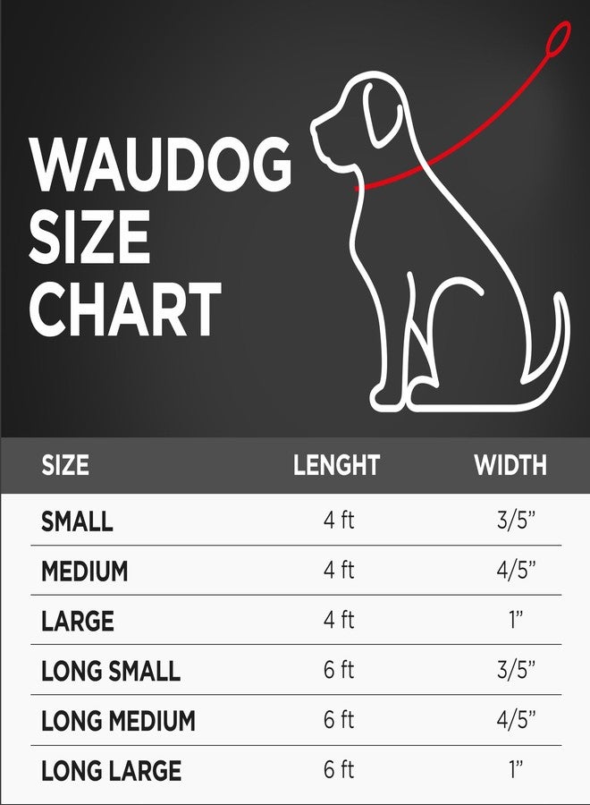 WauDog Recycled Cotton Dog Leash Eco-Friendly Alternative to Nylon for Small Medium and Large Dogs - Reflective Strong Dog Leashes for Large Breeds - Puppy Leash - Image 3